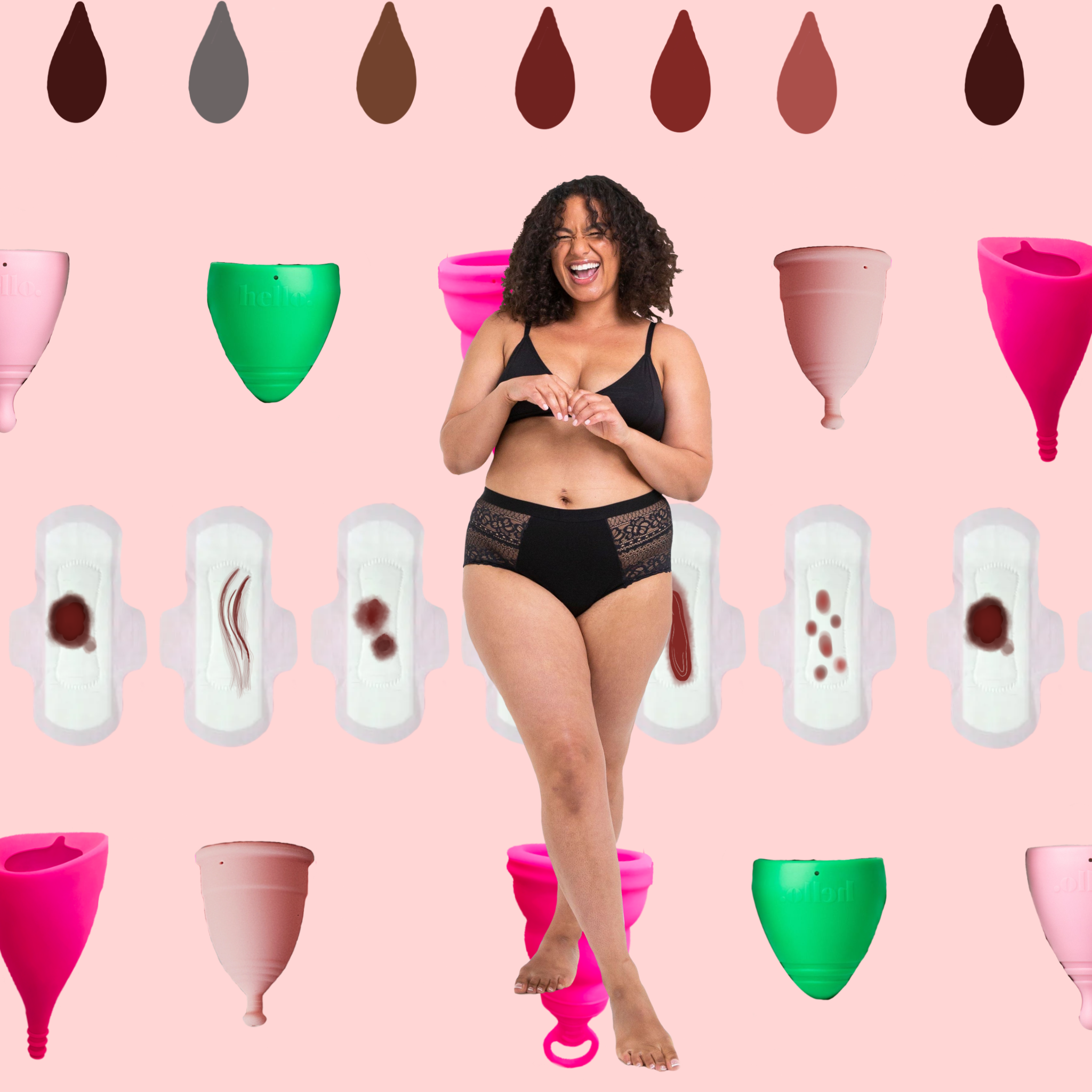 Reusable menstrual products and periods he I Love My Honeypot