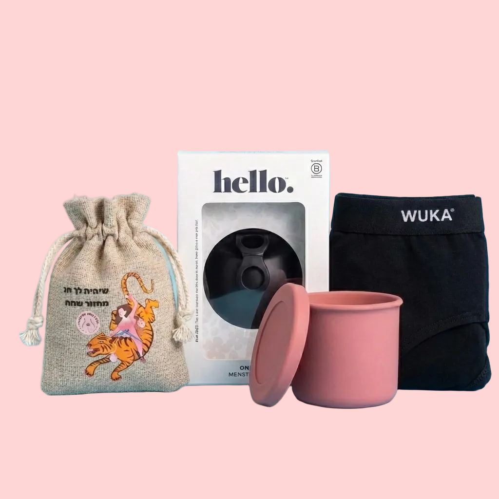 הלו דיסק לווסת, תחתוני מחזור ותכשיר ניקוי עדין, ללא ריח, המיועד במיוחד לחיטוי וניקוי של מוצרי ווסת וכוס סטרילזציה